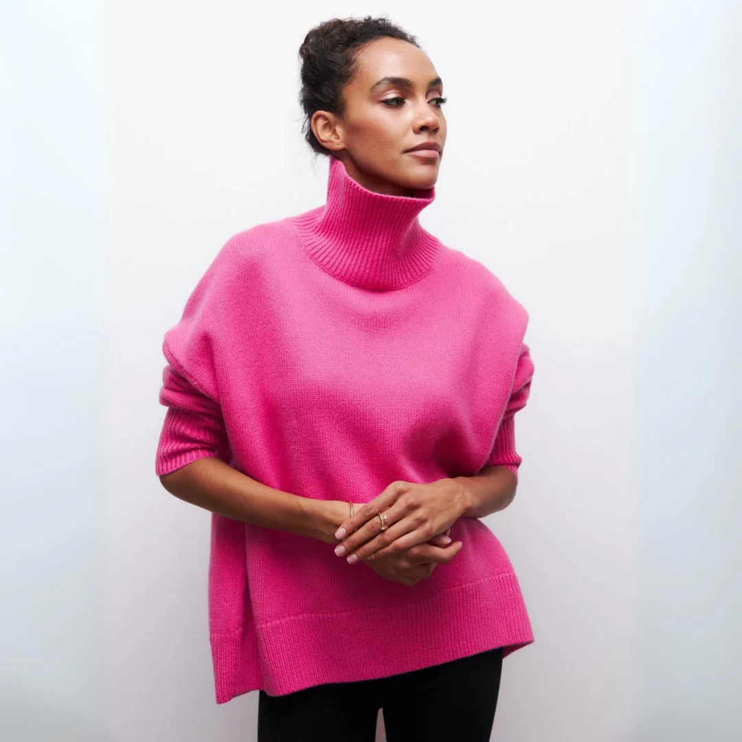 Amelia - Dzianinowy sweter z golfem - Image 4