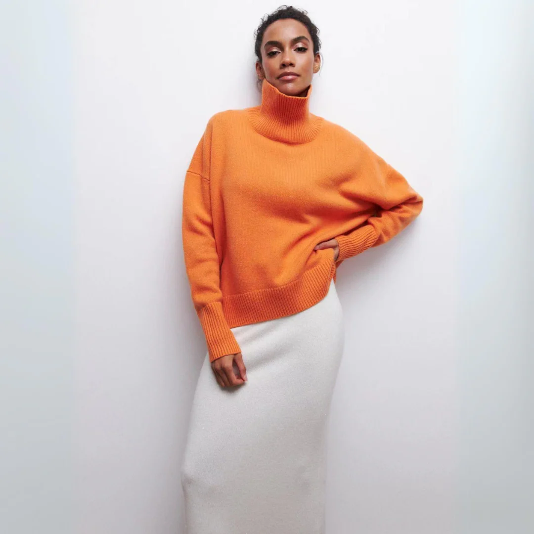 Amelia - Dzianinowy sweter z golfem - Image 9