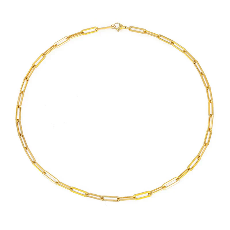 Elegancki naszyjnik Archen | Białe złoto - Image 3