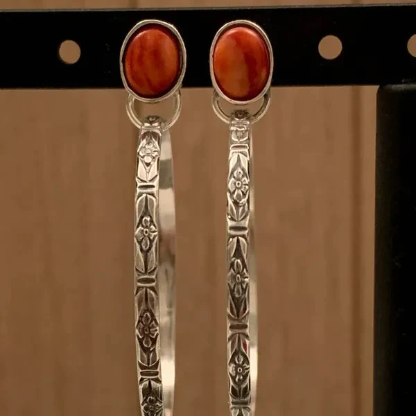 Kolczyki Boho Vintage Onyx - Image 2