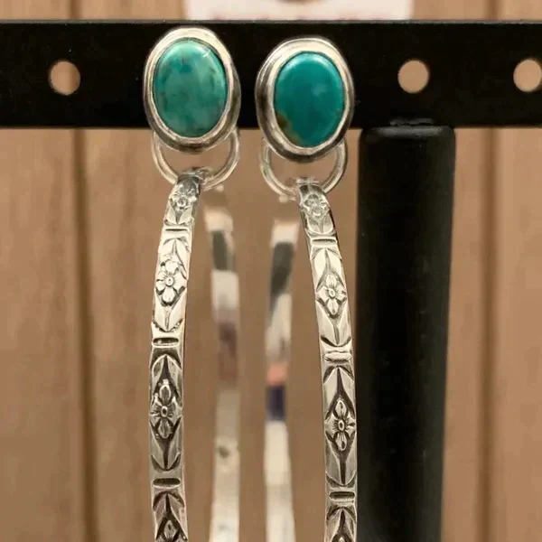 Kolczyki Boho Vintage Onyx - Image 3