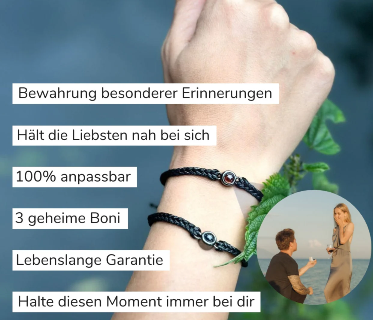Personalizowana Bransoletka Pamiątkowa z Twoim Zdjęciem - Image 4
