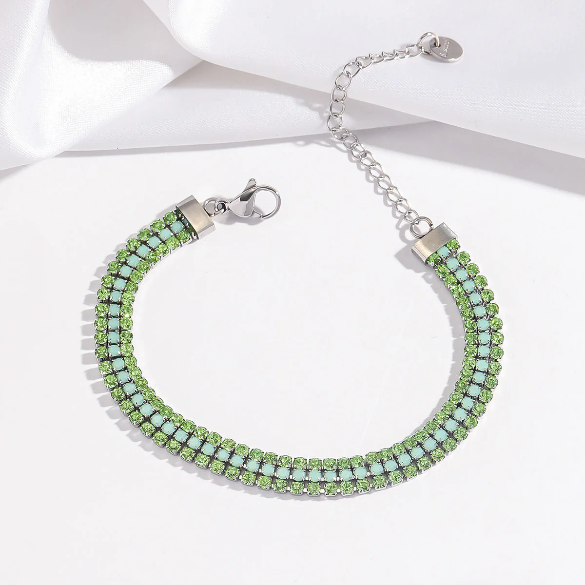 Bransoletka Signature Shine | Białe złoto - Image 4
