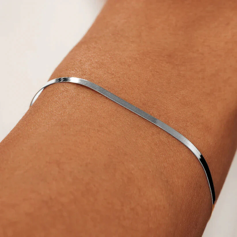 Bransoletka Soleil Serpent | Białe złoto - Image 2
