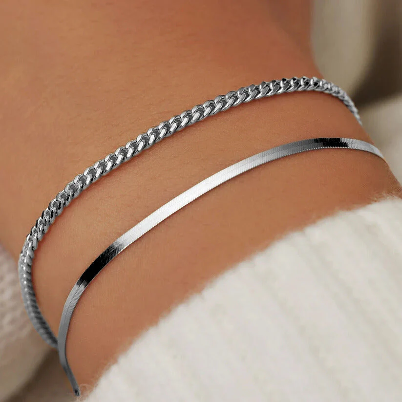 Bransoletka Soleil Serpent | Białe złoto - Image 3