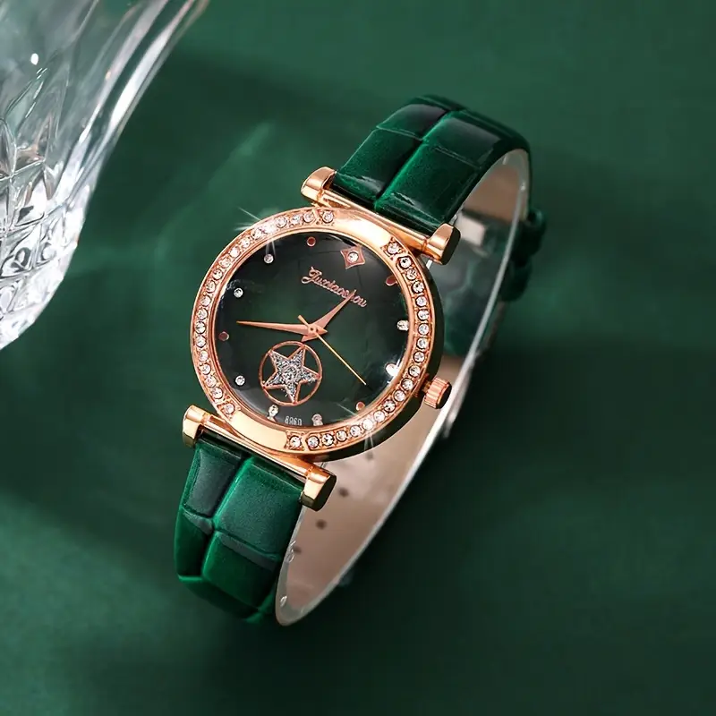 Zestaw biżuterii Verdantra Timecourt | Złoto - Image 3