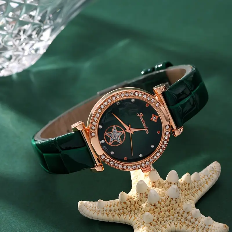 Zestaw biżuterii Verdantra Timecourt | Złoto - Image 5